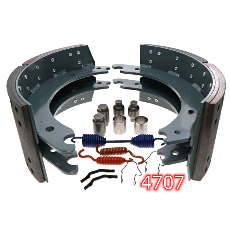 New Condition Brake Shoes Lining with Repair Kits for Randon Freightliner 4707Q+ and Meritor 23K 4707QP Brake Shoes Kit